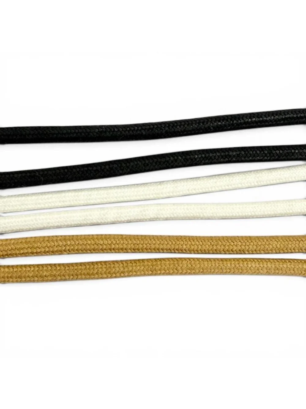 Hermes Sash Belt Silver Motif String 3 Colors Black White Brown Recommended